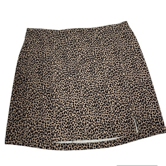 GARAGE Leopard Cheetah Print Women's Mini Skirt - Picture 6 of 15
